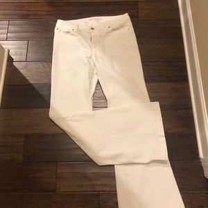 Michael Kors white denim jeans